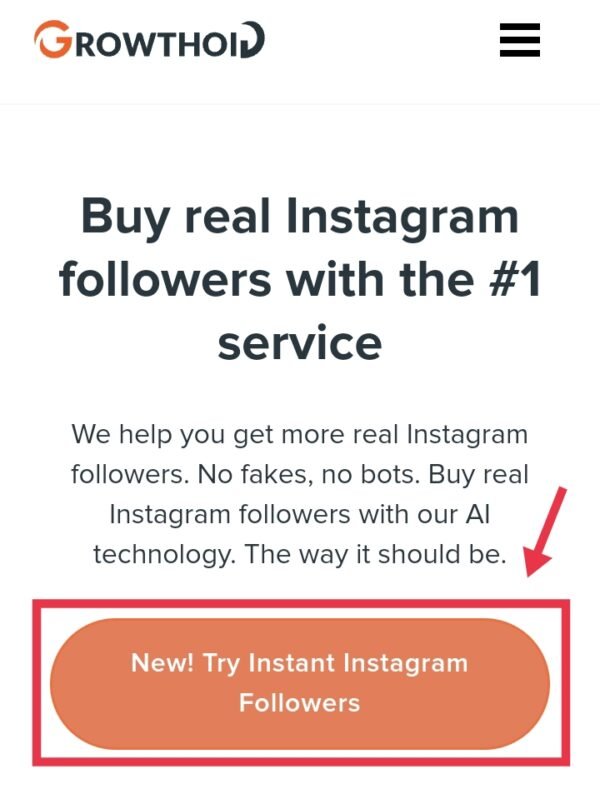 Example to buy Instagram followers 