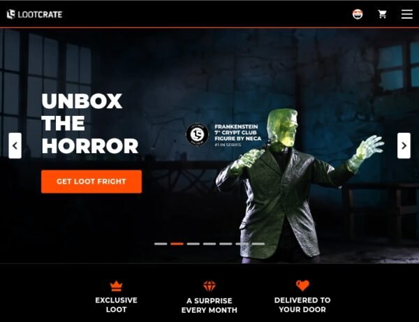 Loot Crate a subscription box example to turn $1000 into $10000